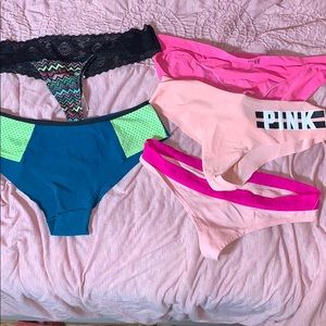(5pcs) Pink Underwear